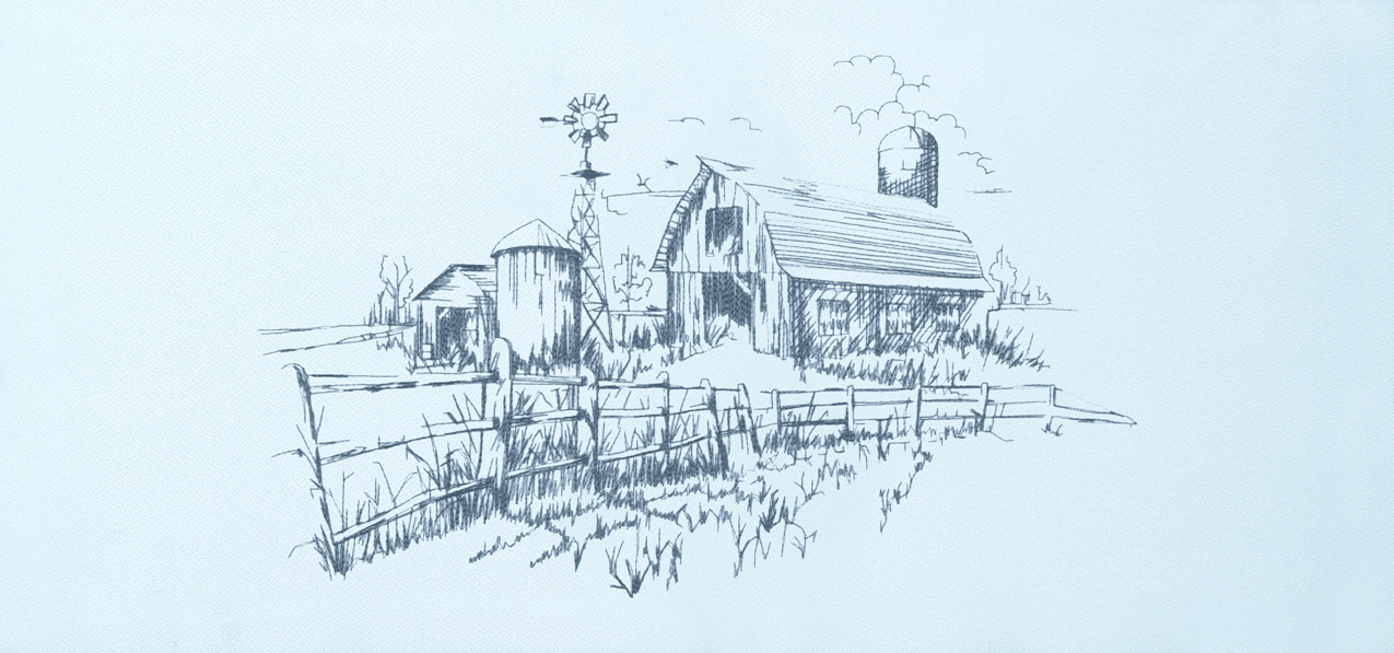 Barn Blue Faux